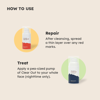 Lighten Up Redness Rescue Cream - Clearly Basics
