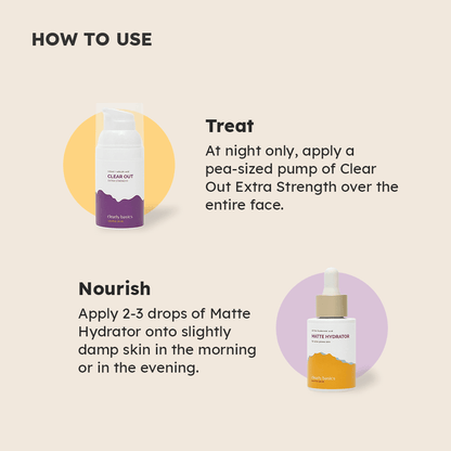 SH+ Matte Hydrating Serum - Clearly Basics