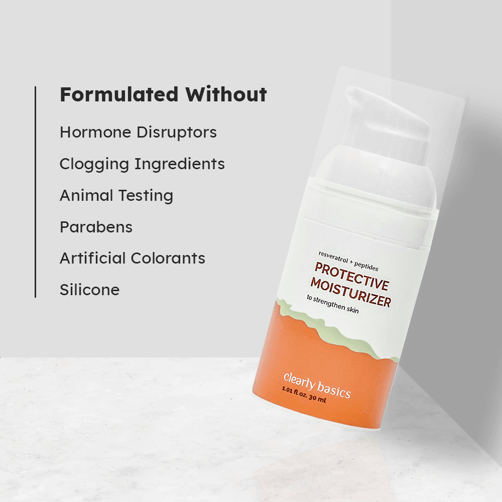 Protective Peptide Moisturizer - Clearly Basics