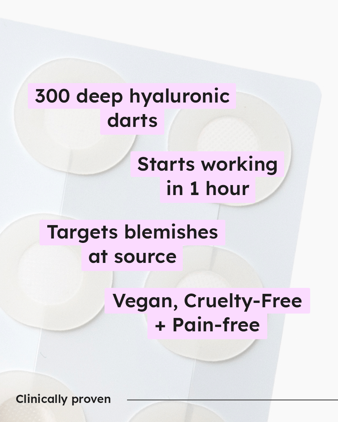 Ultra-Strength Microdart Acne Patch – Clearly Basics